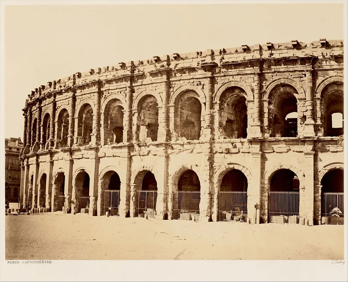 Nîmes, Amphithéâtre — Edouard Baldus