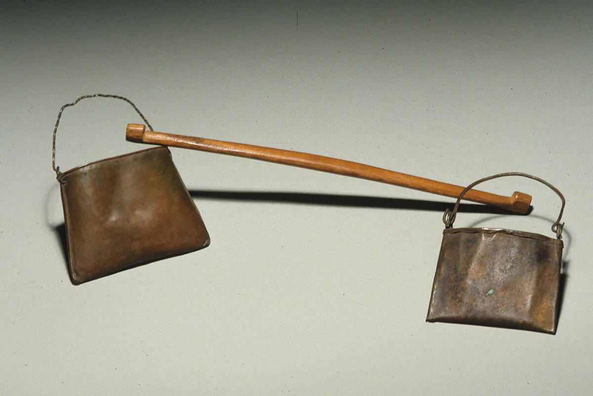 Model Yoke and Baskets for a Shabti — Unknown
