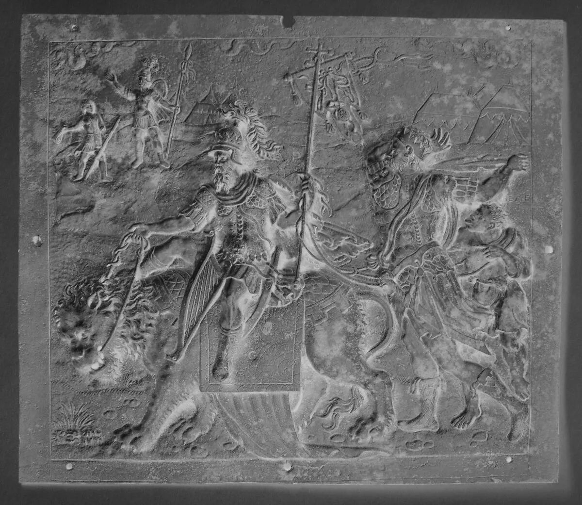 Allegory of David and Saul — Unknown