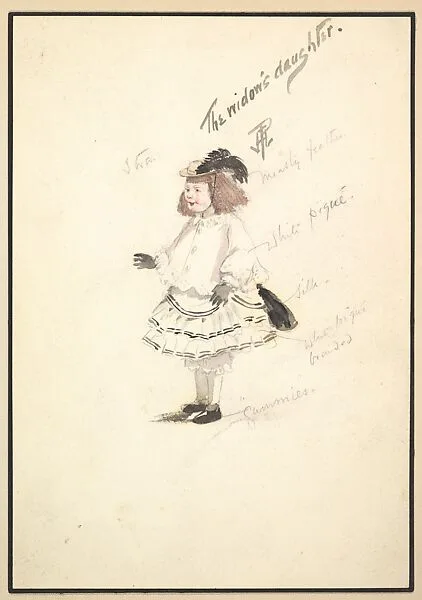 Costume Design for 'The Widow's Daughter' — Percy Anderson