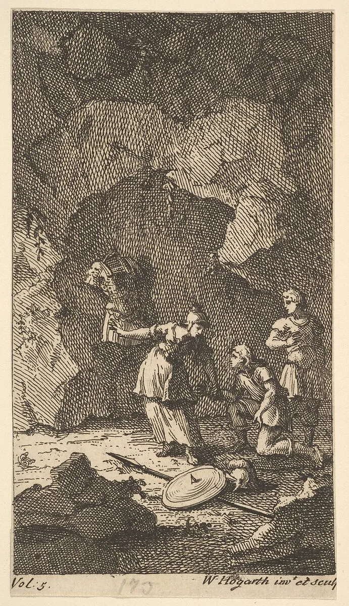 Cassandra, Frontispiece, Vol. 5 — William Hogarth|Gautier de Coste de La Calprenède
