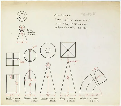 Design for Chess Pieces