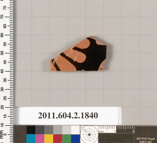 Terracotta fragment of a skyphos (deep drinking cup)