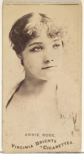 Annie Robe, from the Actors and Actresses series (N45, Type 1) for Virginia Brights Cigarettes