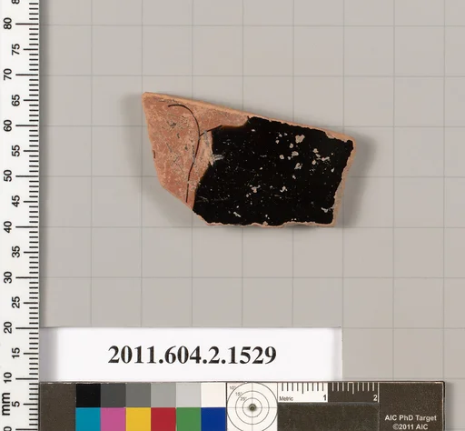 Terracotta fragment of a skyphos (deep drinking cup)