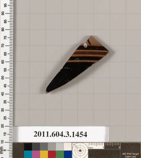 Terracotta fragment of a skyphos (deep drinking cup)