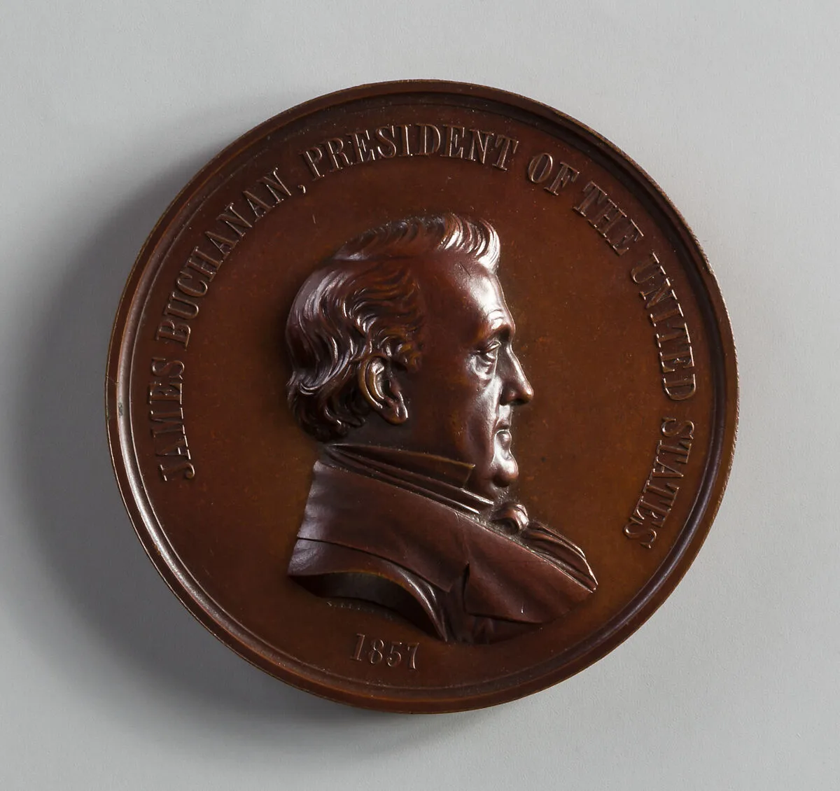 Medal of James Buchanan — Salathiel Ellis|Joseph Willson