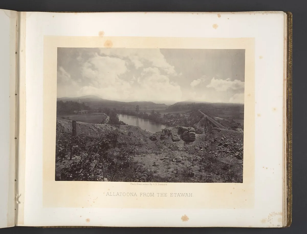 Allatoona from the Etawah — George N. Barnard