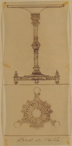 Designs for a Table and a Table Base