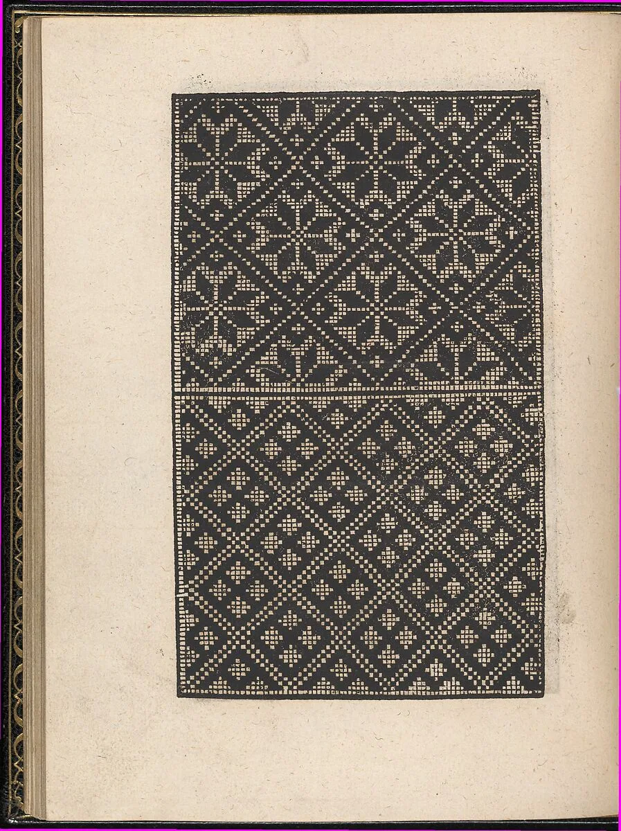 Page from Ein new kunstlich Modelbuch...(Page 27v) — Peter Quentel