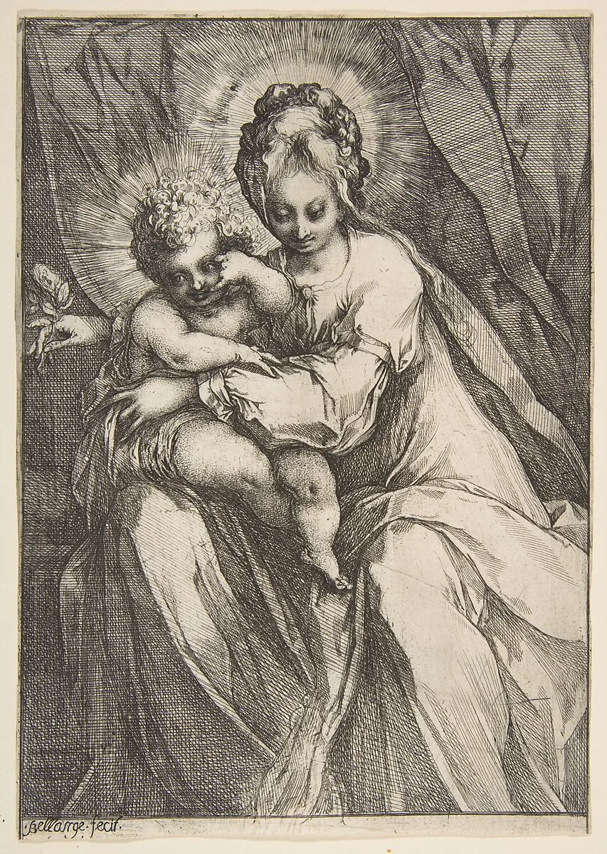 Madonna with a Rose — Jacques Bellange