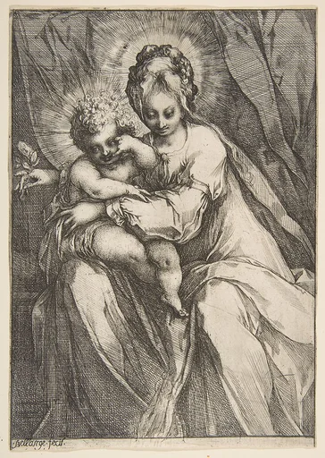 Madonna with a Rose