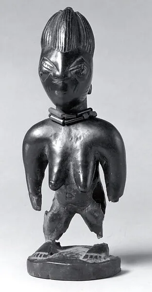 Twin Figure: Female (Ibeji) — Unknown