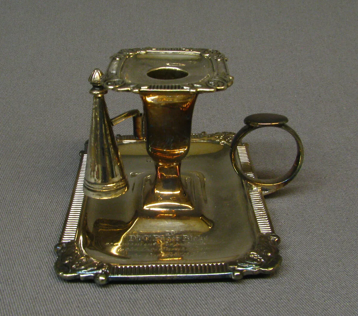 Chamber candlestick or taperstick — Charles Lias|Henry Lias|John Lias