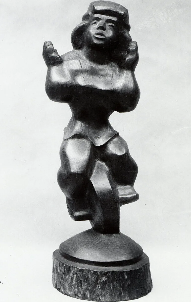 Girl on Wheel — Chaim Gross