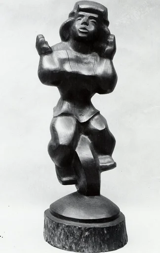 Girl on Wheel