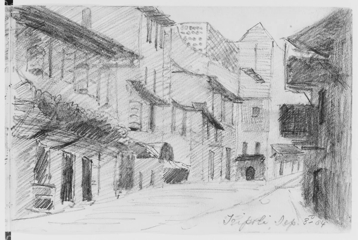 Tripoli, 1904 (from Sketchbook) — Mary Newbold Sargent