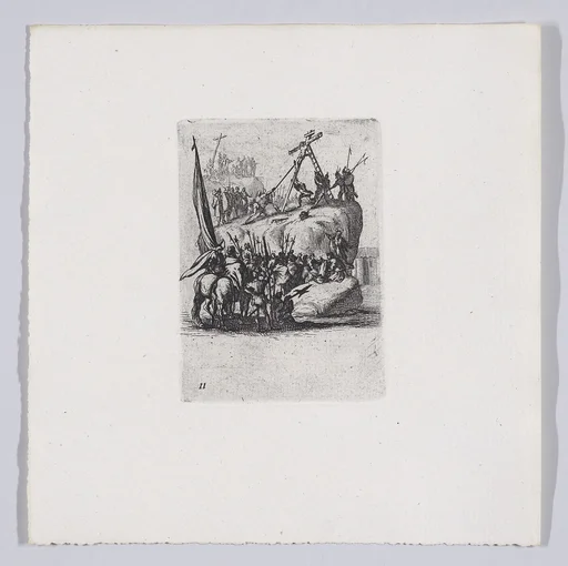 Reverse Copy of Le Crucifiement (The Crucifixion), from La Petite Passion (The Little Passion)