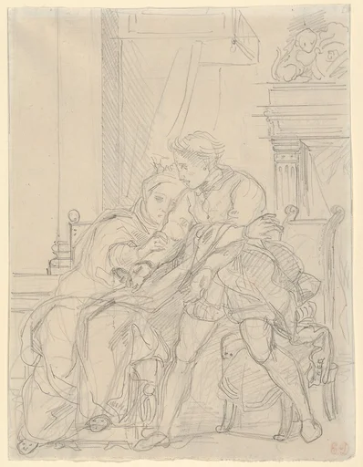 Hamlet Reproaches His Mother