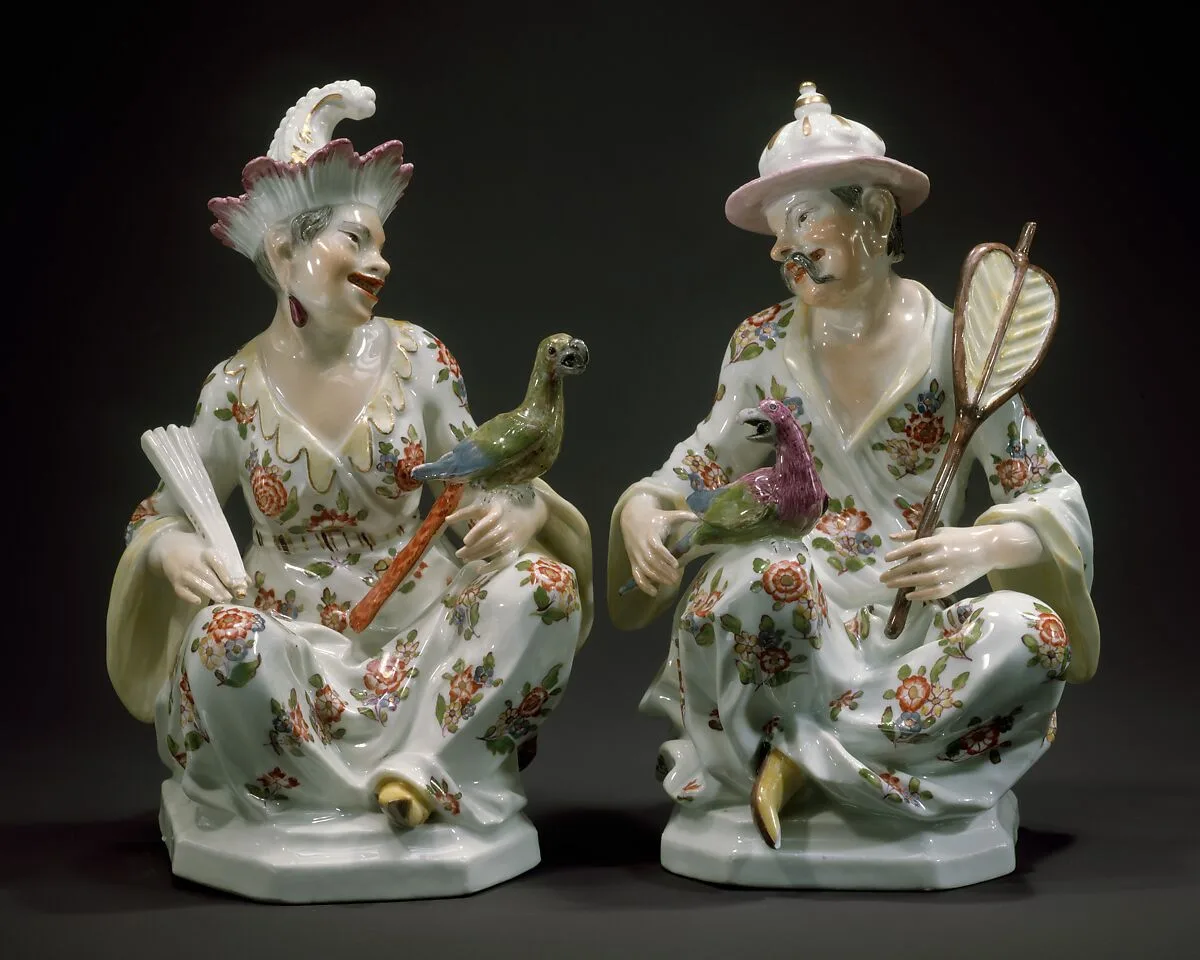 Chinese Couple — Johann Joachim Kändler|Meissen Manufactory