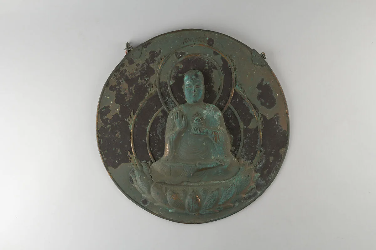 地蔵菩薩懸仏|Votive Plaque (Kakebotoke) — Unknown