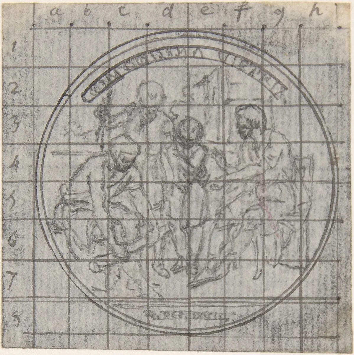 Design for a Box-Lid or Medal — Hubert François Gravelot