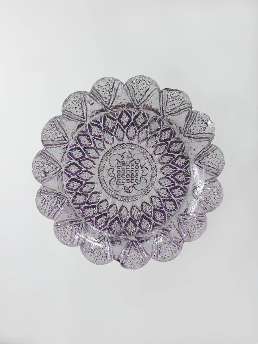 Cup plate — Boston & Sandwich Glass Company