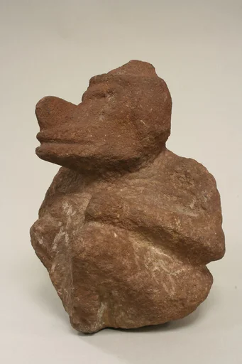 Seated Male Deity (Ehecatl ?)