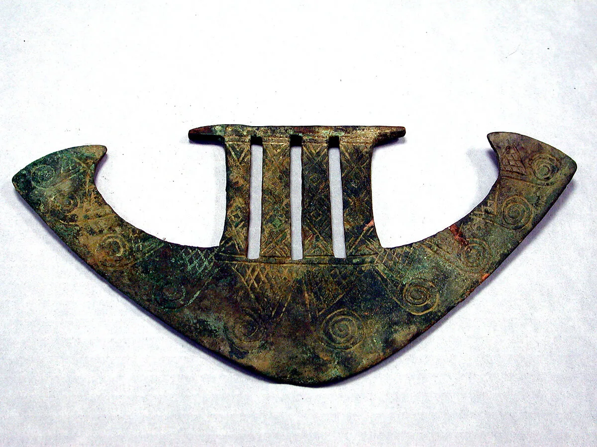 Copper Axe Blade Ornament — Unknown
