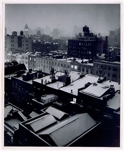 Greenwich Village Rooftops, Evening