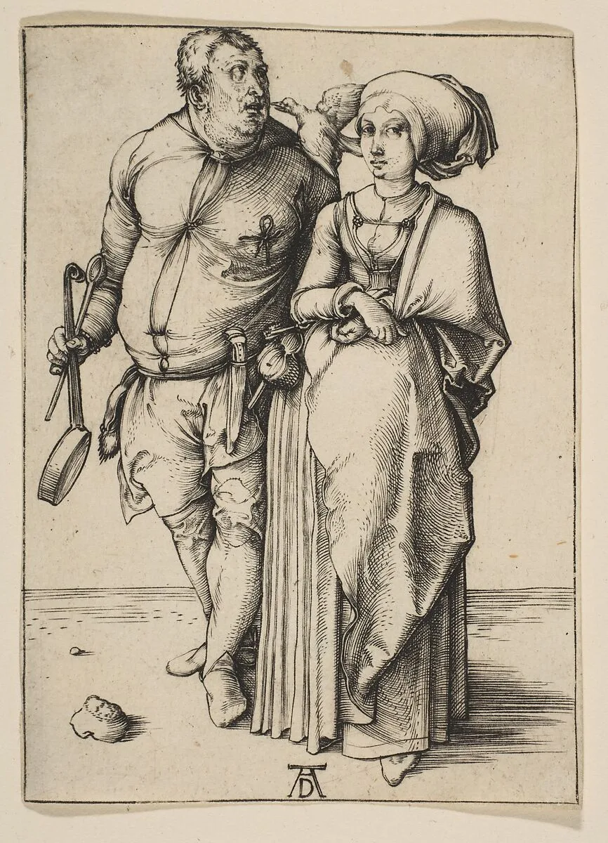 The Cook and His Wife — Albrecht Dürer