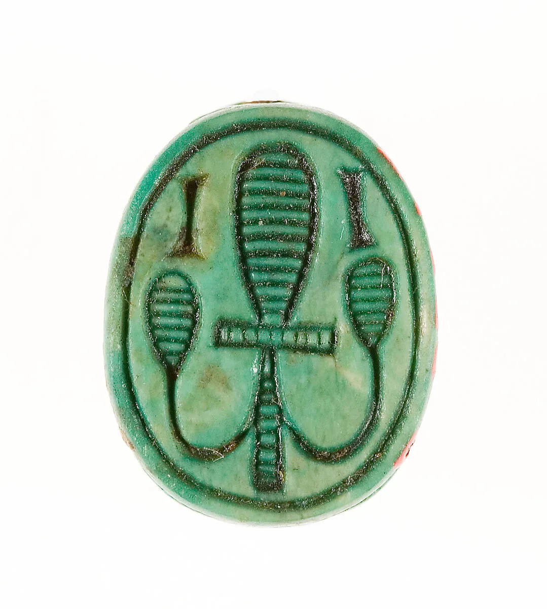 Scarab Inscribed with a Geometric Pattern — Unknown