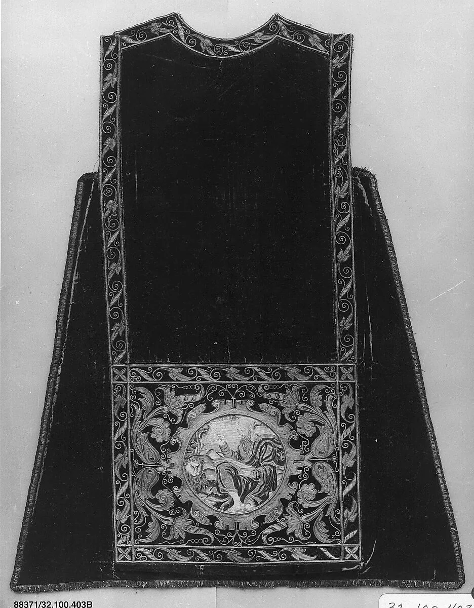 Part of a dalmatic — Unknown