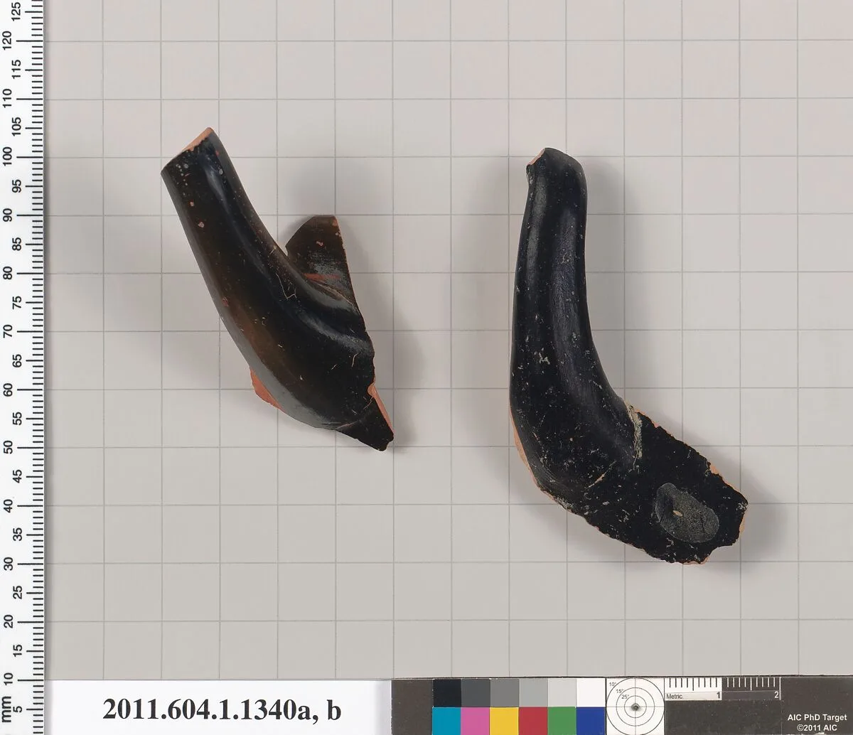 Terracotta fragments of kylikes (drinking cups) — Unknown