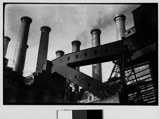 [Factory and Smokestacks, New York City]