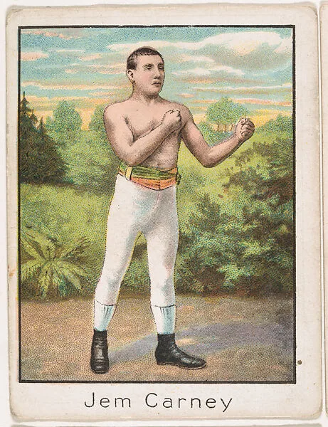 Jem Carney, from the Champion Athlete and Prize Fighter series (T220), issued by Mecca and Tolstoi Cigarettes — Mecca Cigarettes|Tolstoi Cigarettes