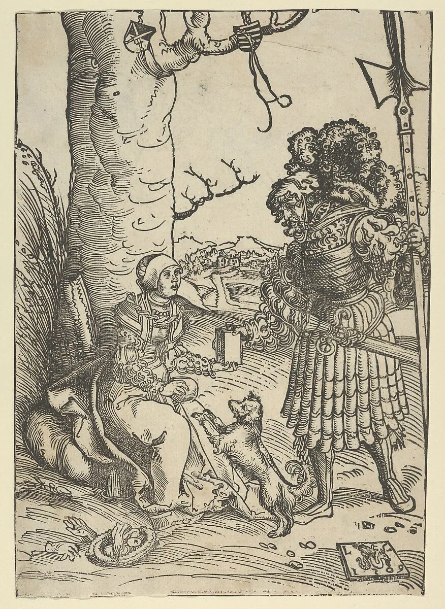 David and Abigail — Lucas Cranach the Elder