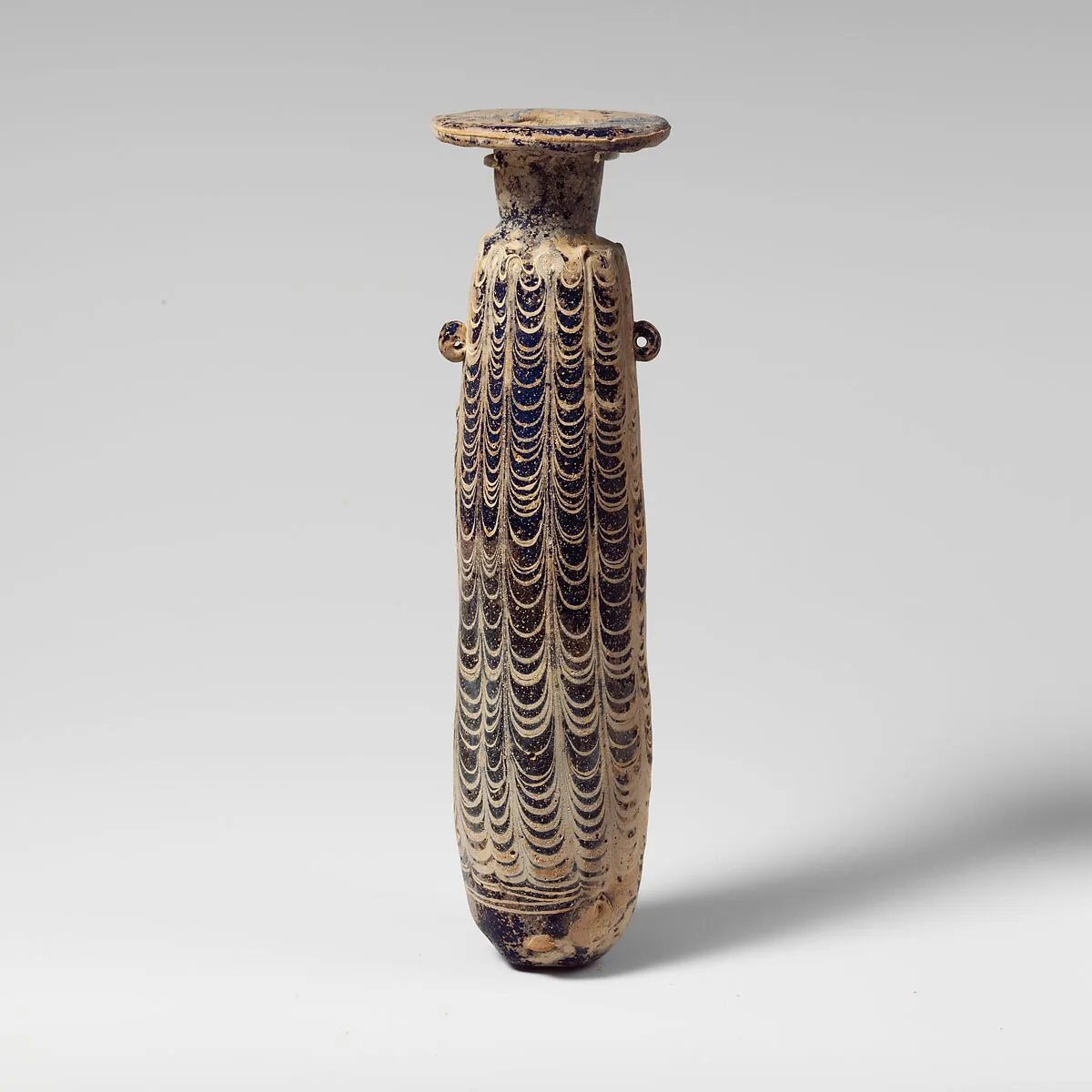 Glass alabastron (perfume bottle) — Unknown