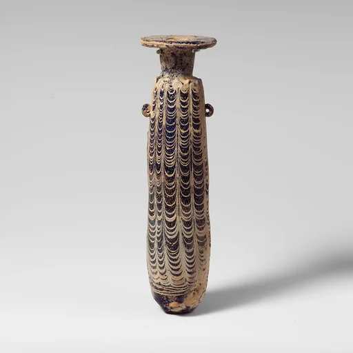 Glass alabastron (perfume bottle)