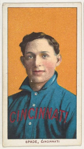 Spade, Cincinnati, National League, from the White Border series (T206) for the American Tobacco Company