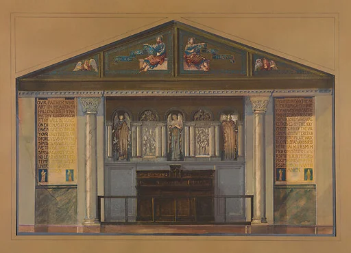 Design for church interior