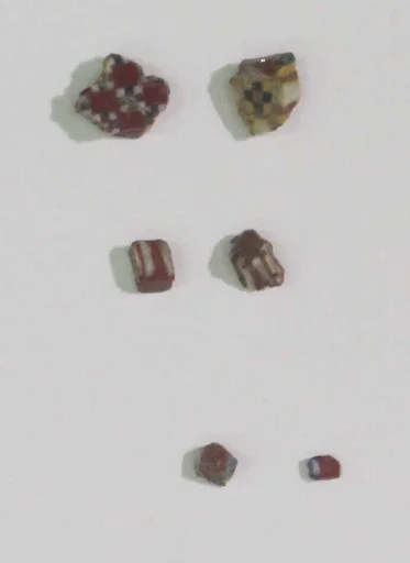 Inlay from shrine: box of fragments