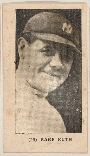 Babe Ruth from the Baseball Players photo series (W502) — Unknown