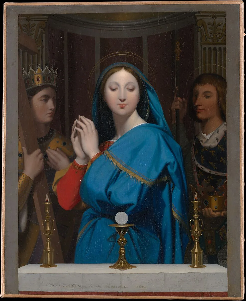 The Virgin Adoring the Host — Jean Auguste Dominique Ingres