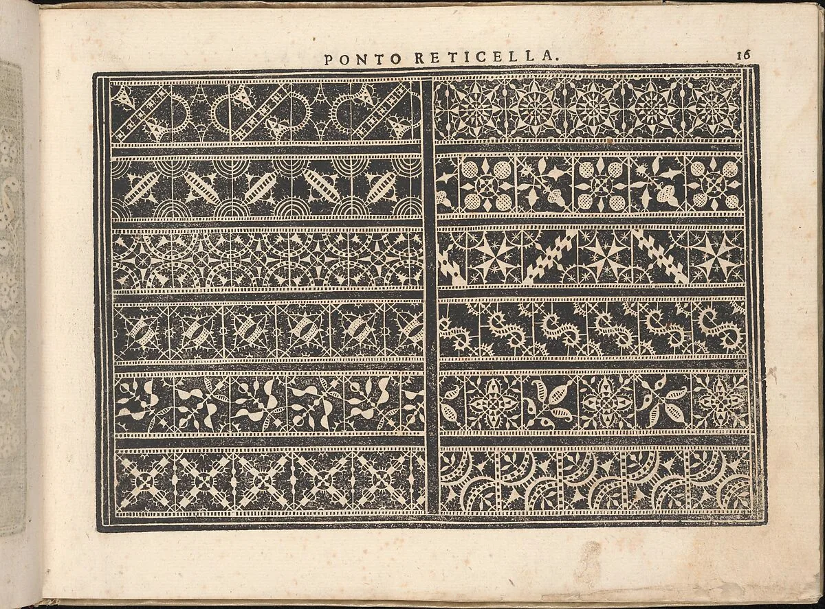 Fiore D'Ogni Virtu Per le Nobili Et Honeste Matrone, page 16 (recto) — Isabella Catanea Parasole|Antonio Fachetti