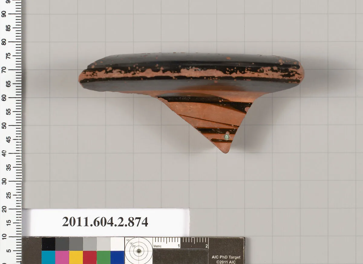 Terracotta fragment of a bell-krater (bowl for mixing wine and water) — Unknown