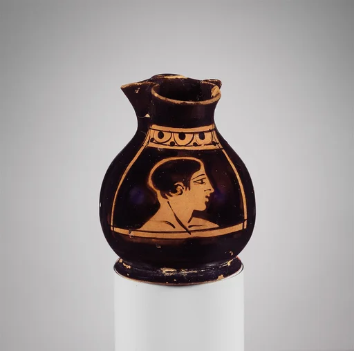Terracotta oinochoe: chous (jug)