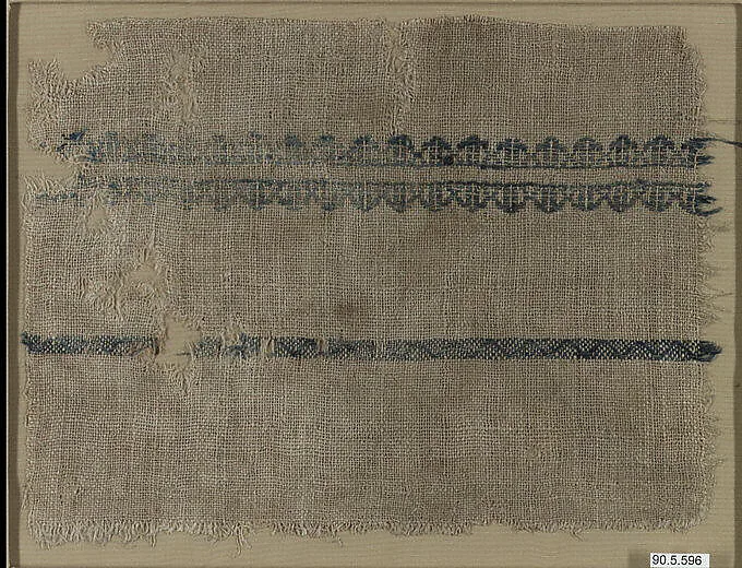 Fragment with Blue Bands — Unknown