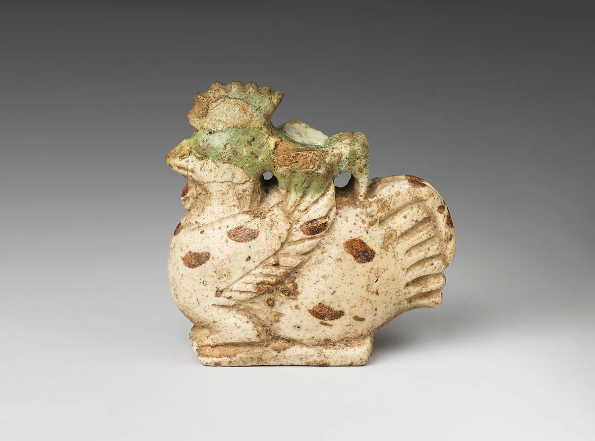 Aryballos (perfume jar) in the form of a cock — Unknown