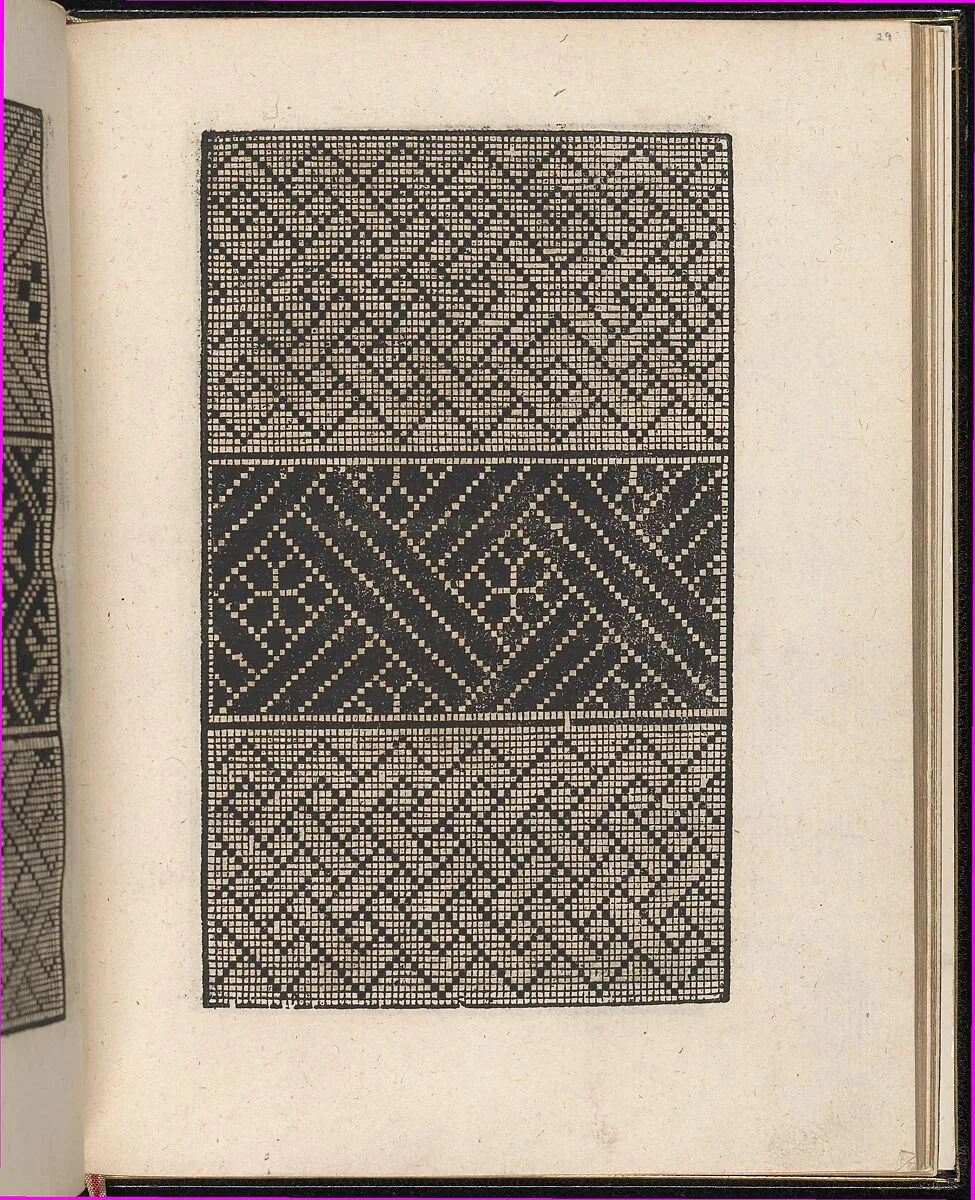 Page from Ein new kunstlich Modelbuch...(Page 29r) — Peter Quentel